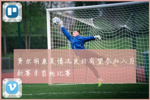费尔明康复情况良好有望参加八月新赛季首轮比赛